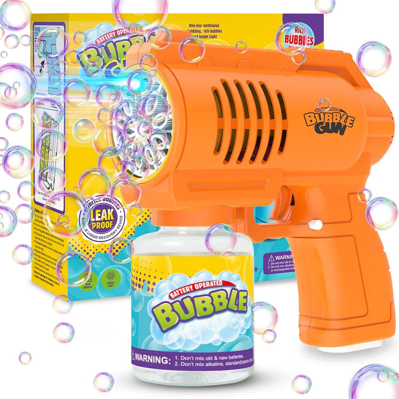 Bubble Machine Bubble Gun for Kids🫧🔫