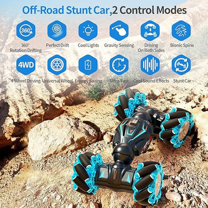 Stunt Car, 4WD 2.4GHz Remote Control